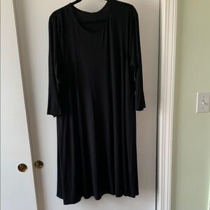 Eileen Fisher Lightweight Viscose Jersey Dress XL